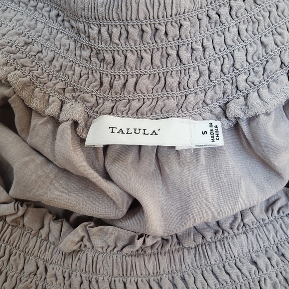 Talula /Aritzia Boho Crinkled Top🌵 - Picture 3 of 3